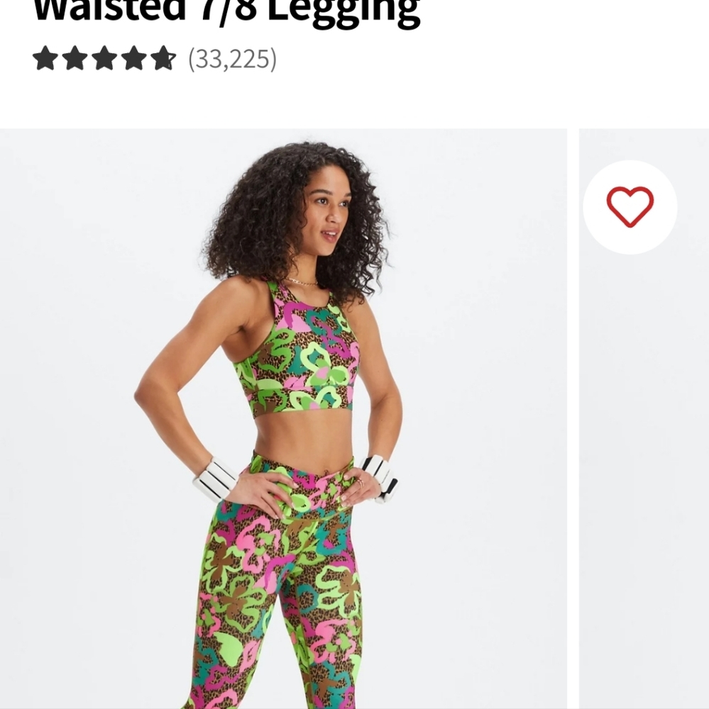 Fabletics Powerhold Hi Impact Bra and leggings set